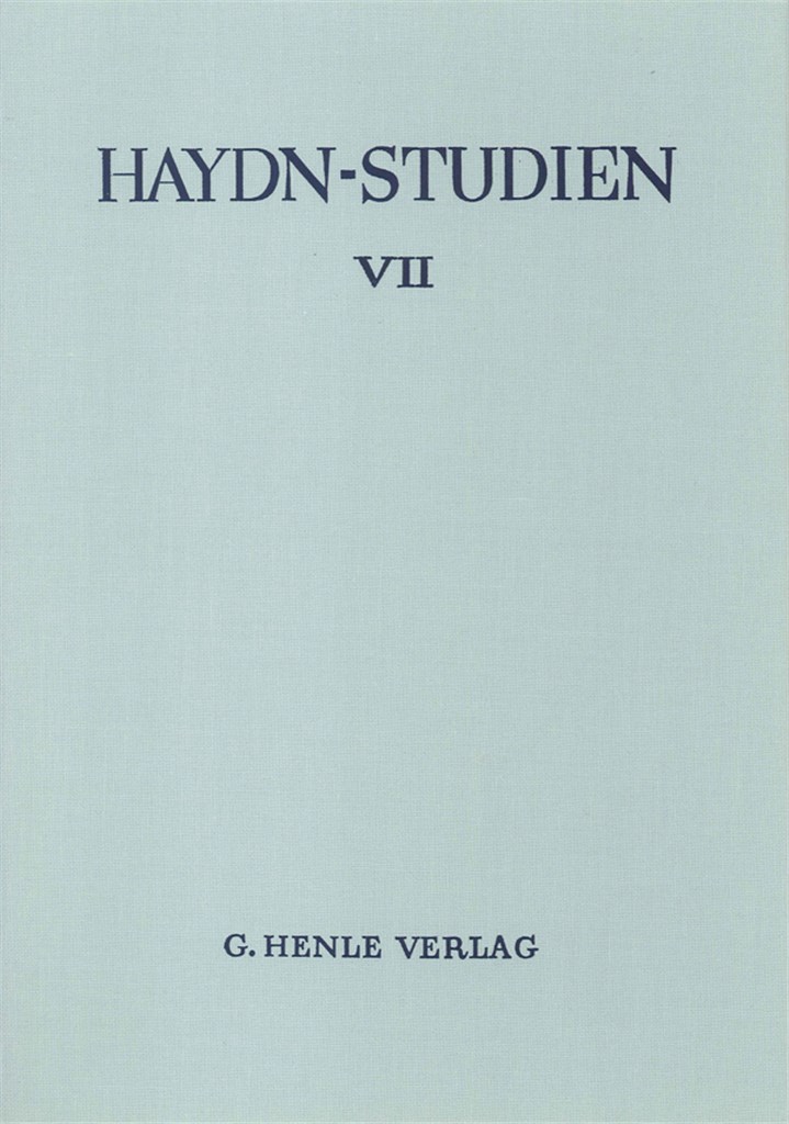 Haydn-Studien Einb.-Decke 6