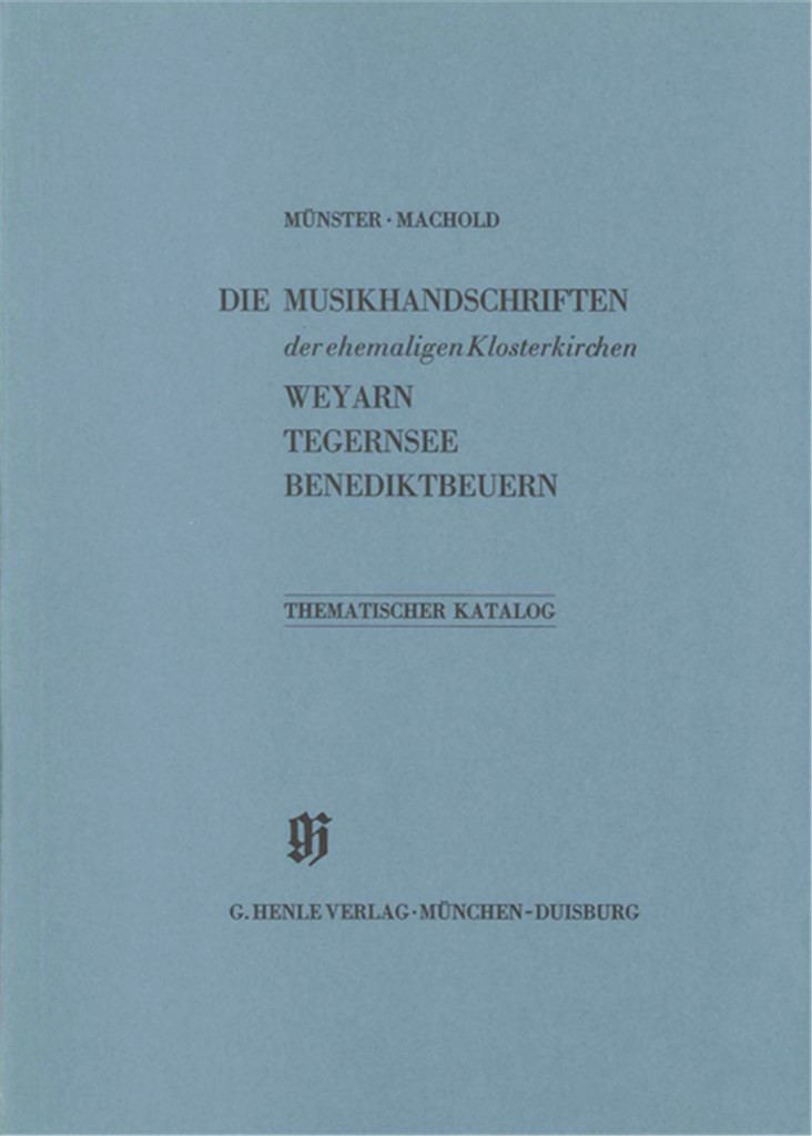 KBM 1 Ehemalige Klosterkirchen Weyarn,
