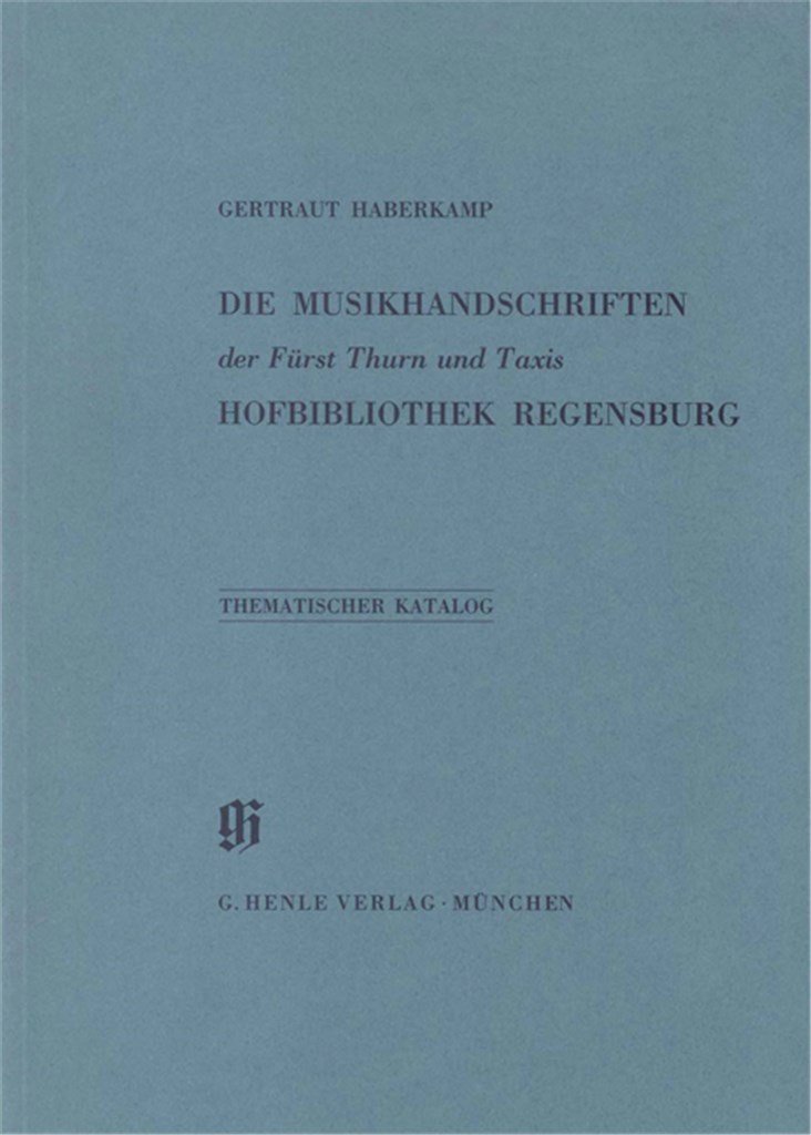 KBM 6 Fürst Thurn und Taxis Hofbibliothek