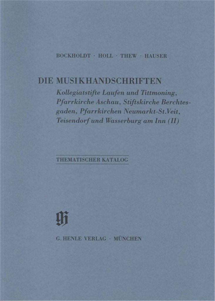 KBM 10 Kollegiatstifte Laufen und Tittmoning,
