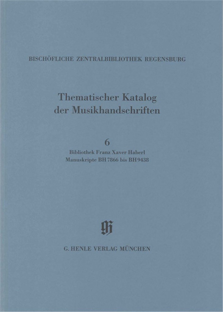KBM 14/6 Bibliothek Franz Xaver Haberl