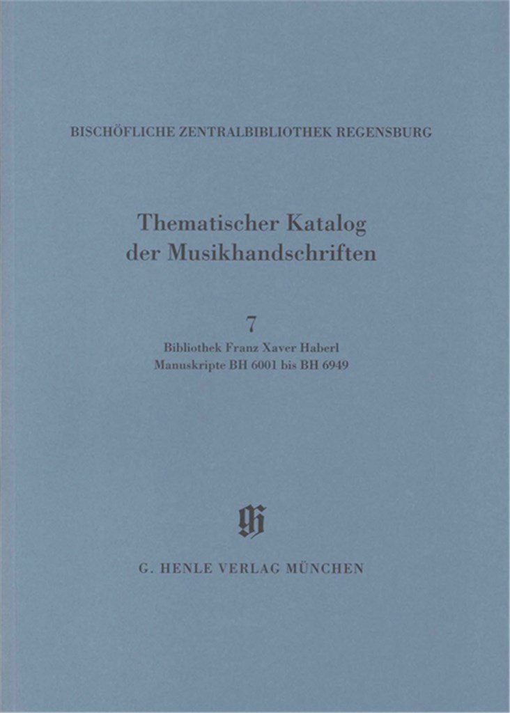 KBM 14/7 Bibliothek Franz Xaver Haberl 2