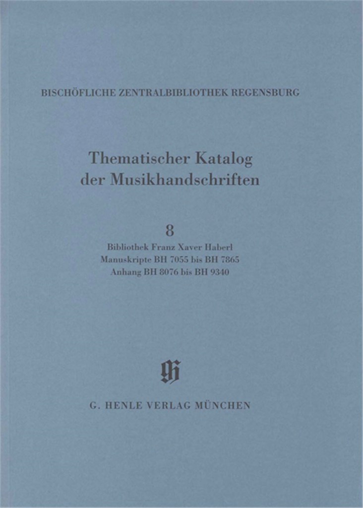 KBM 14/8 Bibliothek Franz Xaver Haberl 3