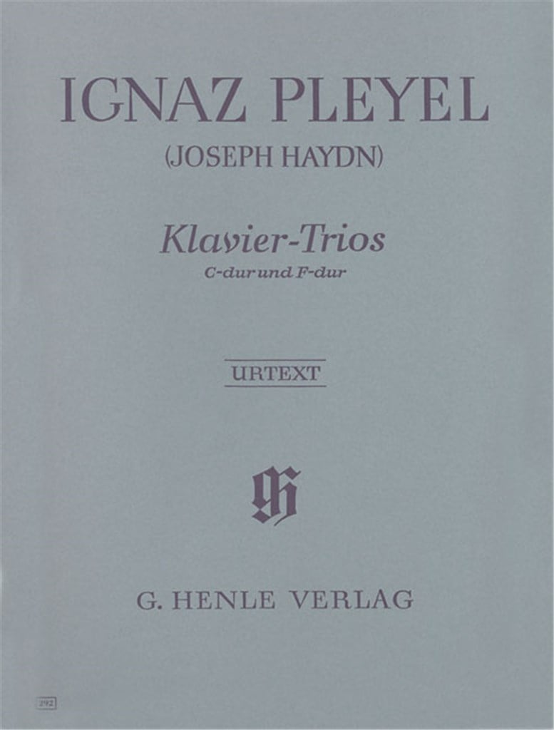 Klaviertrios - bisher Joseph Haydn zugeschrieben -
