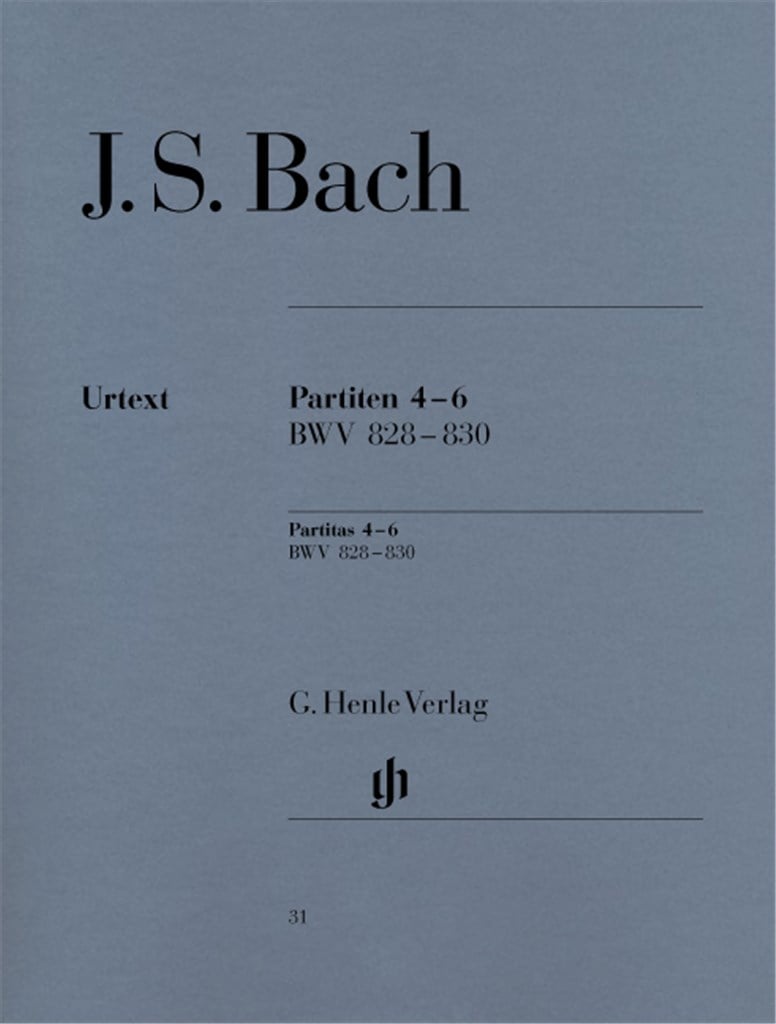 Partiten BWV828-830 (4-6)