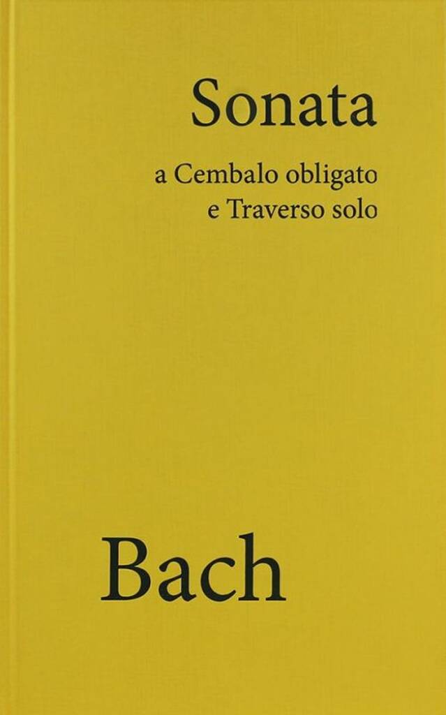 Sonate H-moll BWV 1030 - Faksimile