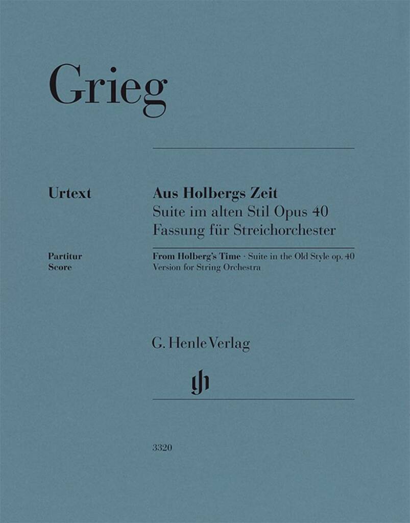 Holberg Suite Op. 40