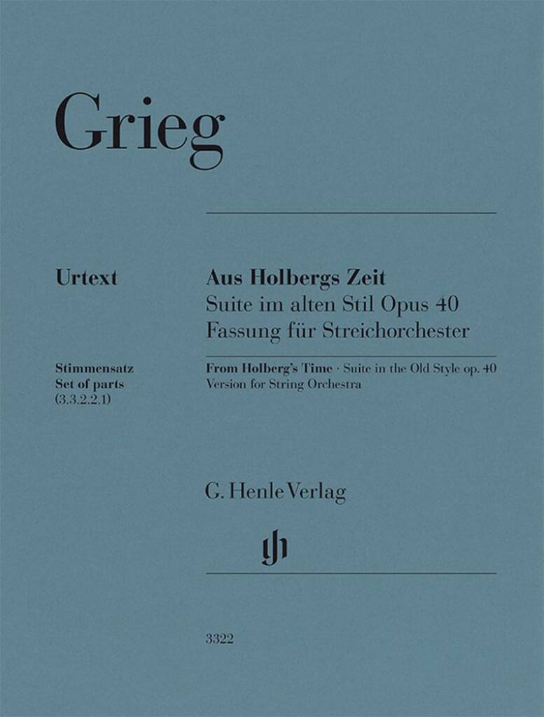 Holberg Suite Op. 40