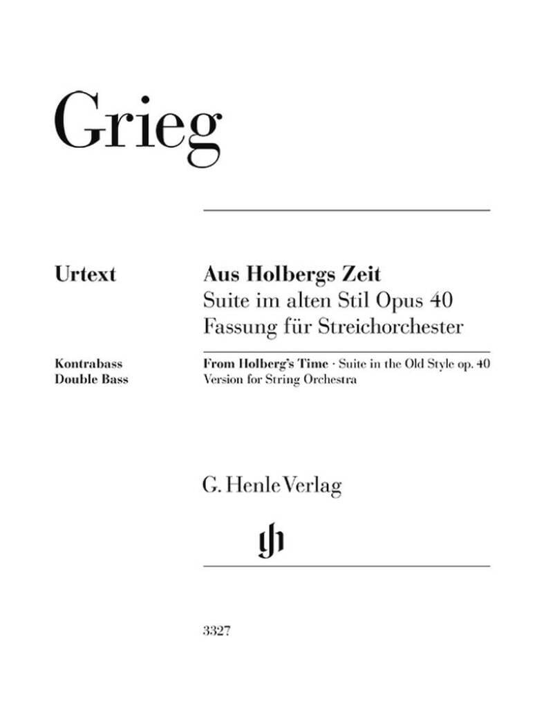 Holberg Suite Op. 40
