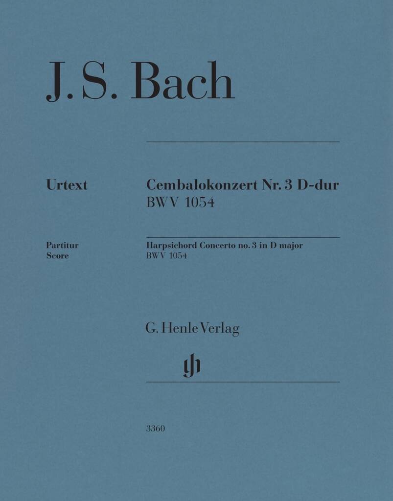 Harpsichord Concerto no. 3 D major BWV 1054