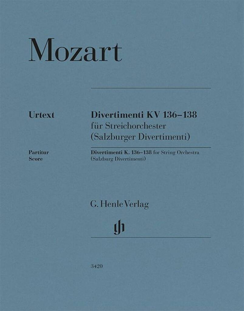 Divertimenti KV 136?138