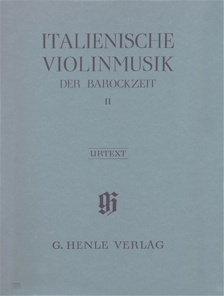 Italienische Violinmusik der Barockzeit 2