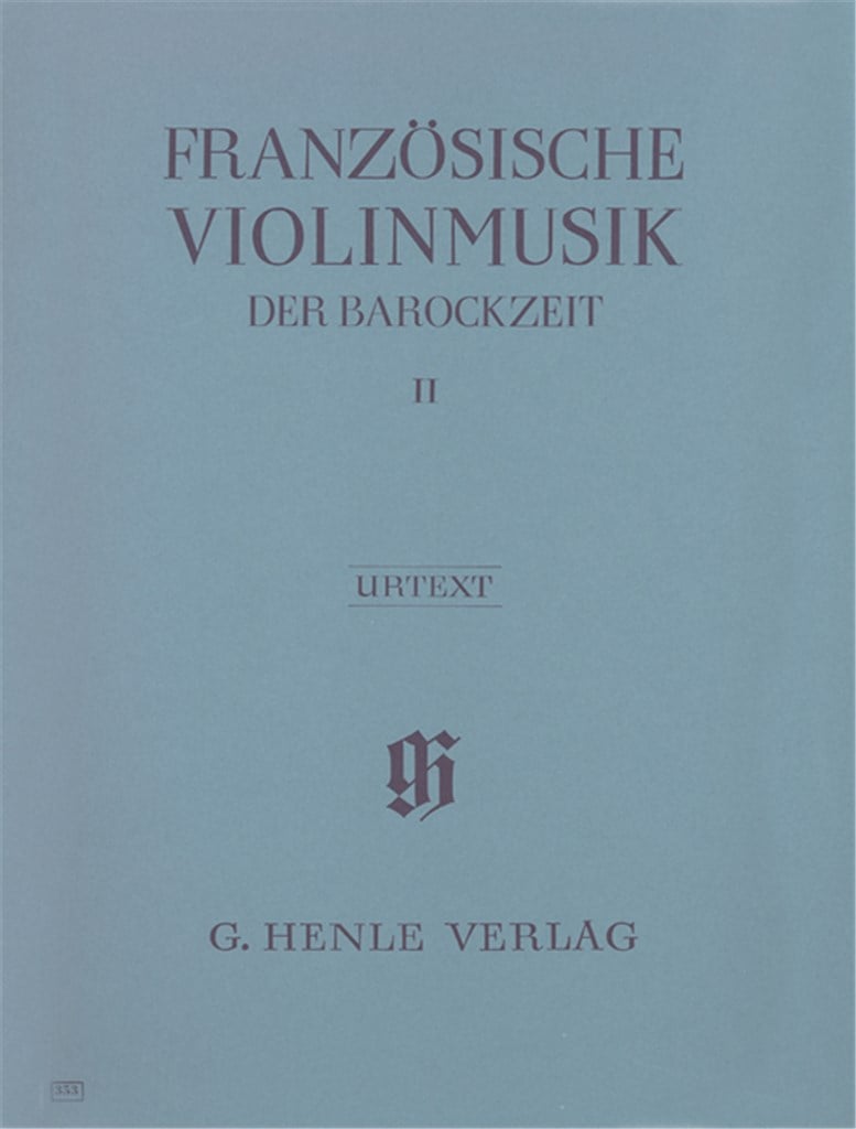 Französische Violinmusik der Barockzeit 2