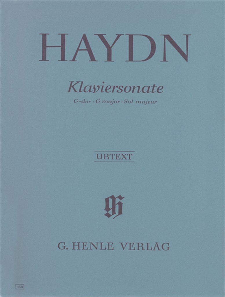 Sonate G-dur HOB XVI:40