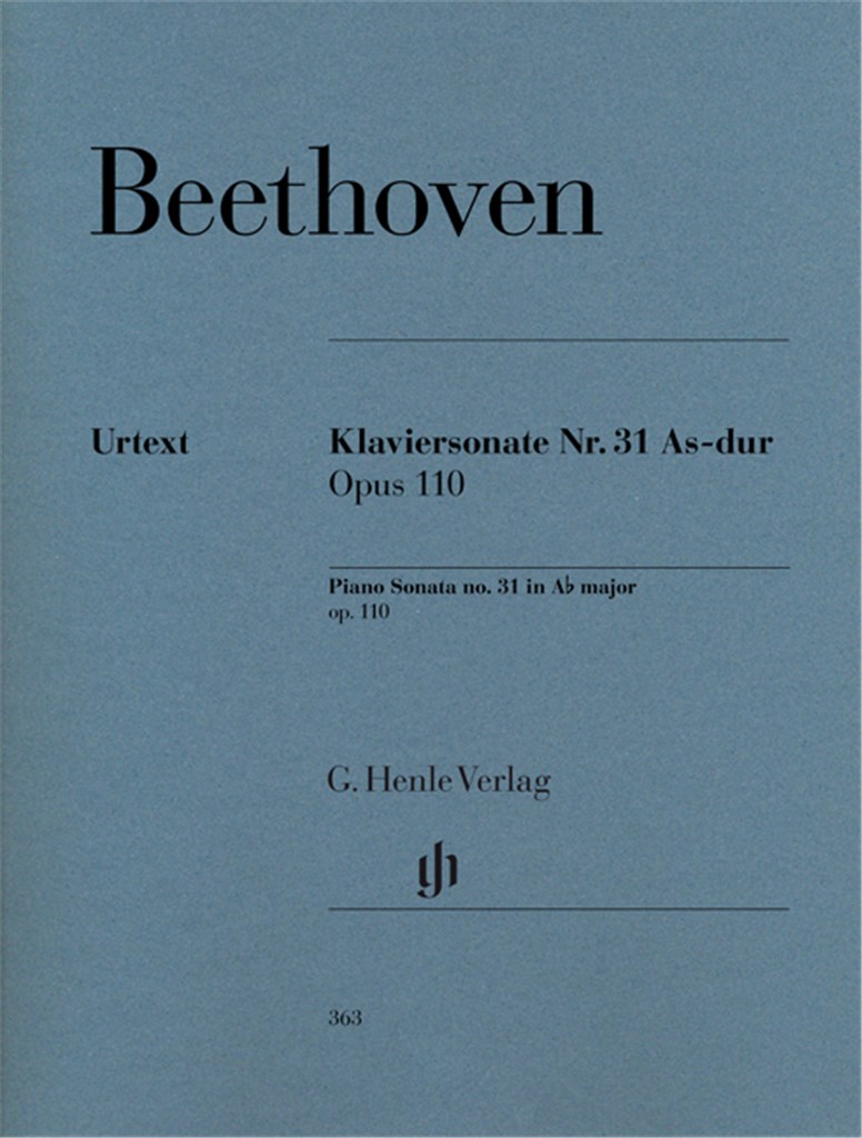 Sonate 31 As-Dur Opus 110