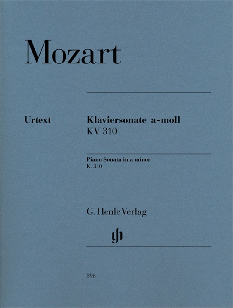 Sonate a-moll KV310