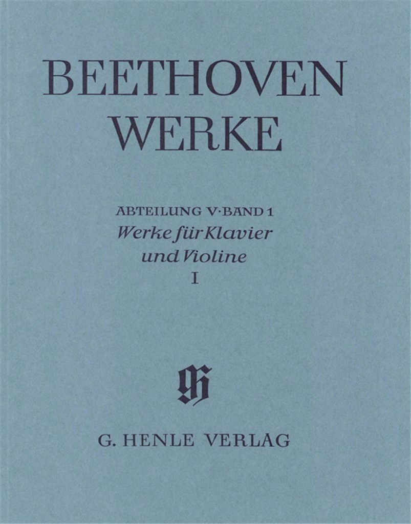 Werke für Violine und Klavier 1