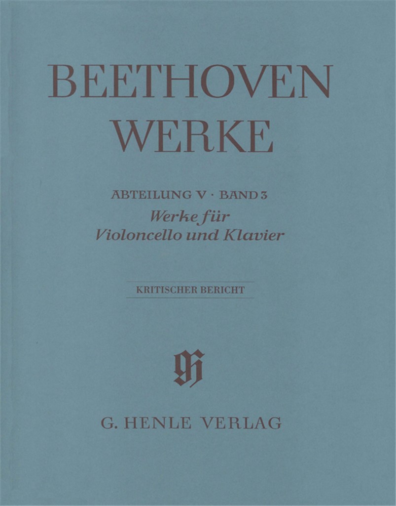 Werke Für Violoncello und Klavier