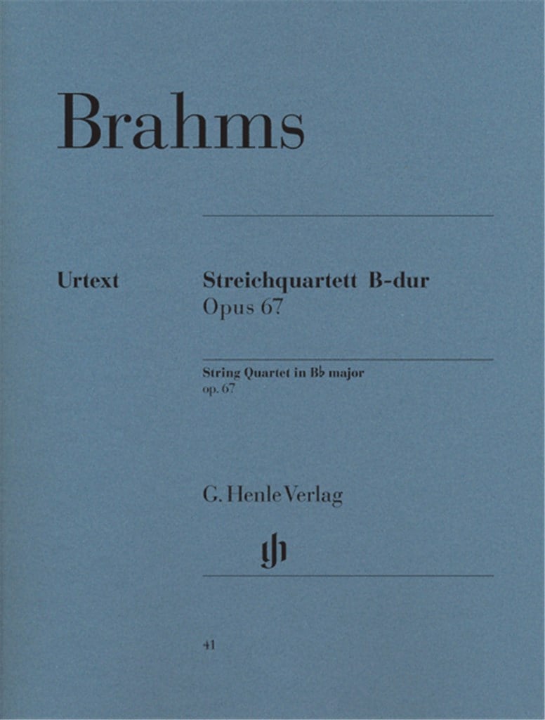 Streichquartett Bes-Dur Opus 67