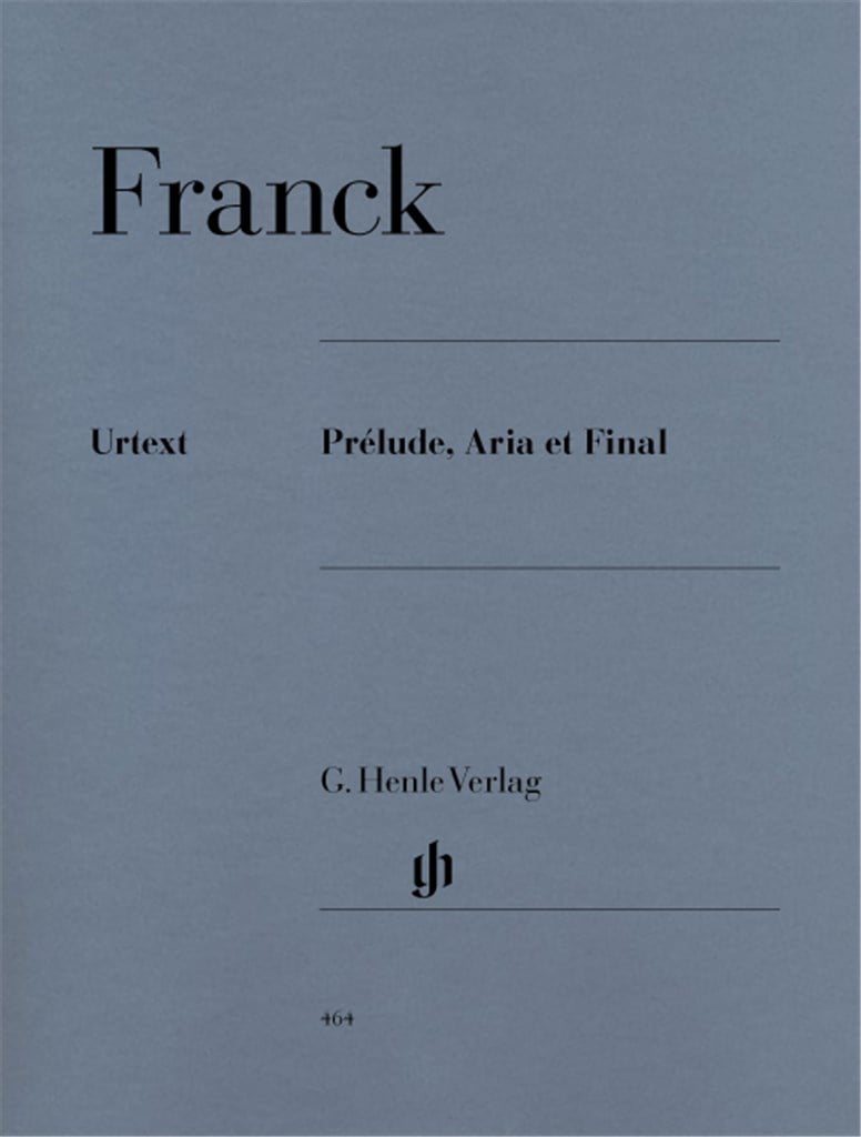 Prélude, Aria Et Final