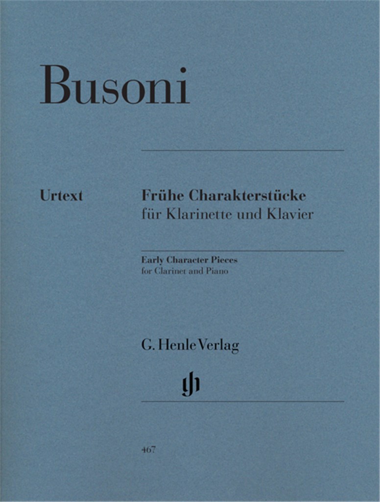 Frühe Charakterstücke (Erstausgabe)