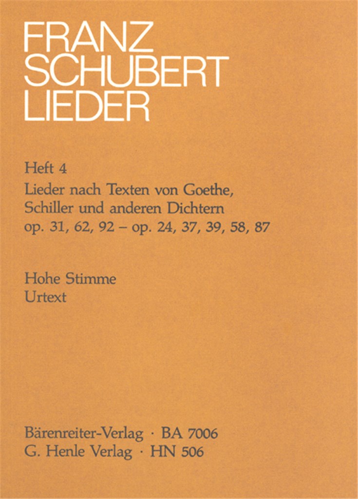 Lieder Vol. 4