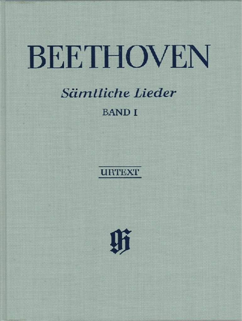 Sämtliche Lieder und Gesänge mit Klavier Band I