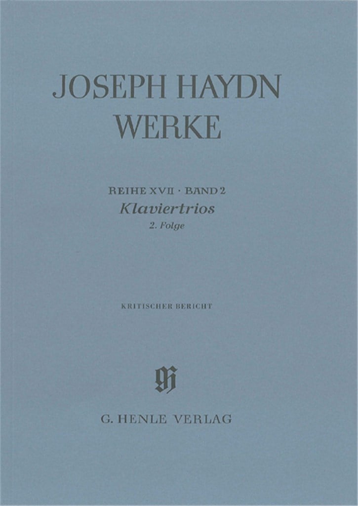 Piano Trios 2Nd Volume (With Critical Report)