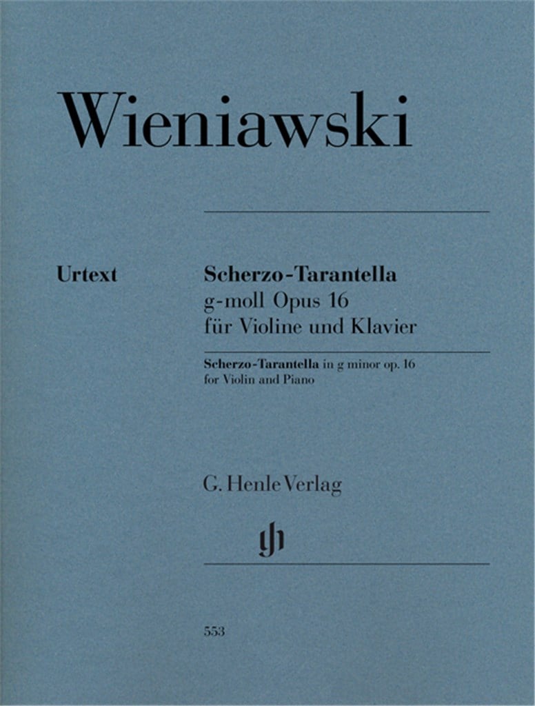 Scherzo-Tarantella g-moll op. 16