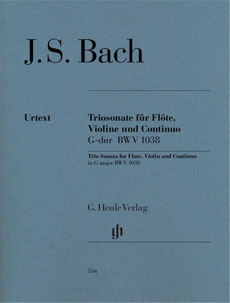 Triosonate G-dur BWV 1038