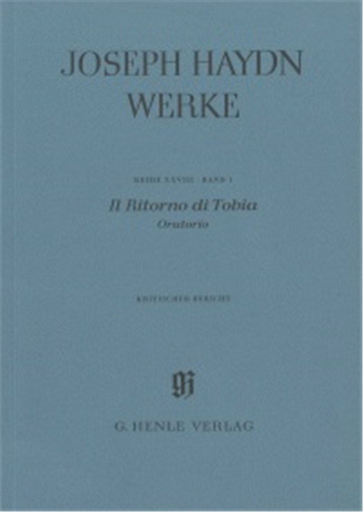 Il Ritorno di Tobia - Oratorio, Band I