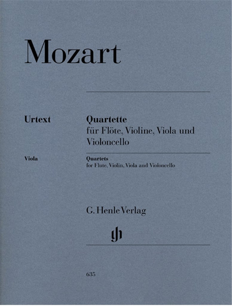 Flötenquartette KV285 298