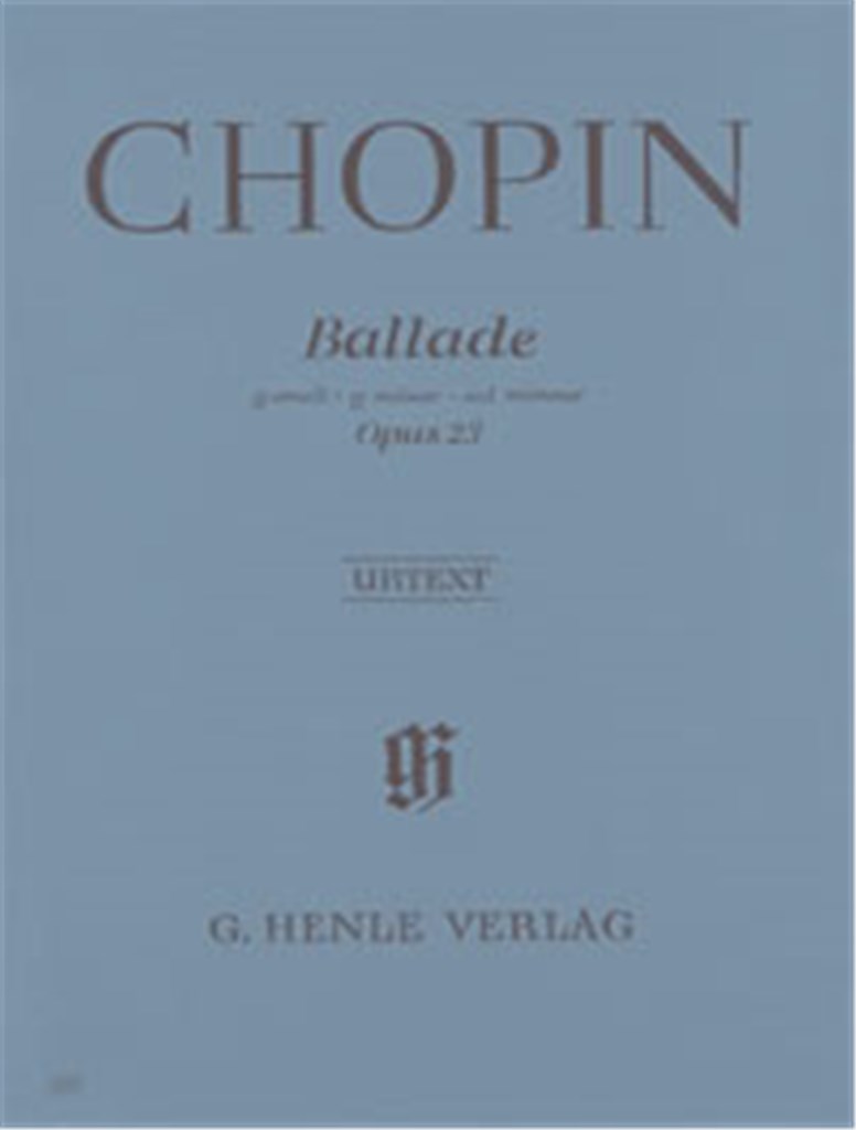 Ballade g-moll Opus 23