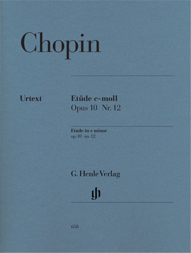 Etüde c-moll Opus 10/12 ( Revolution )