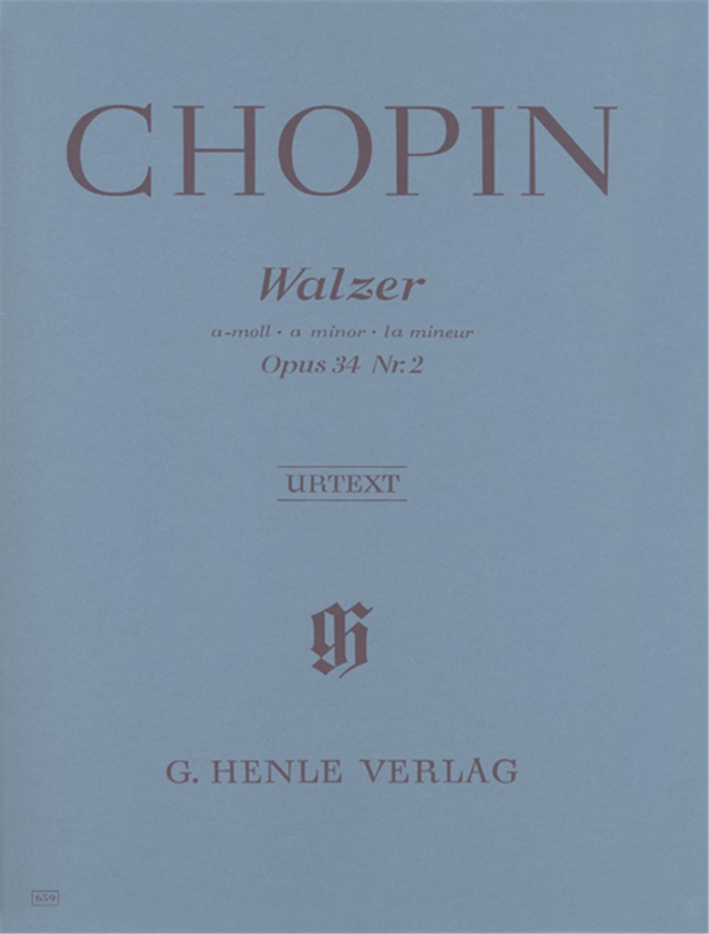 Walzer a-moll Opus 34/2