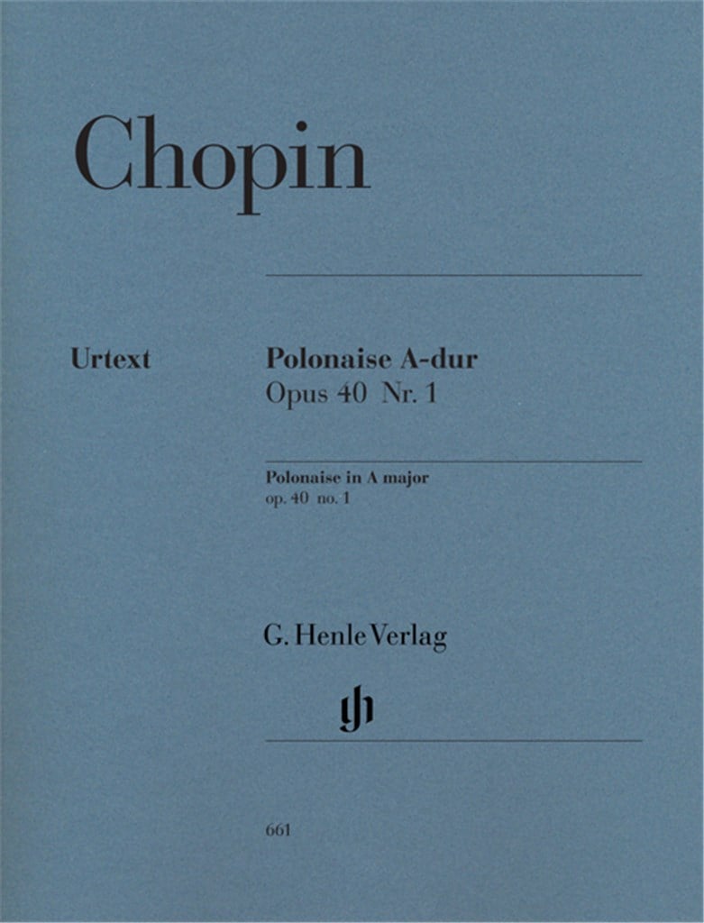 Polonaise A-Dur Opus 40/1 ( Militaire )