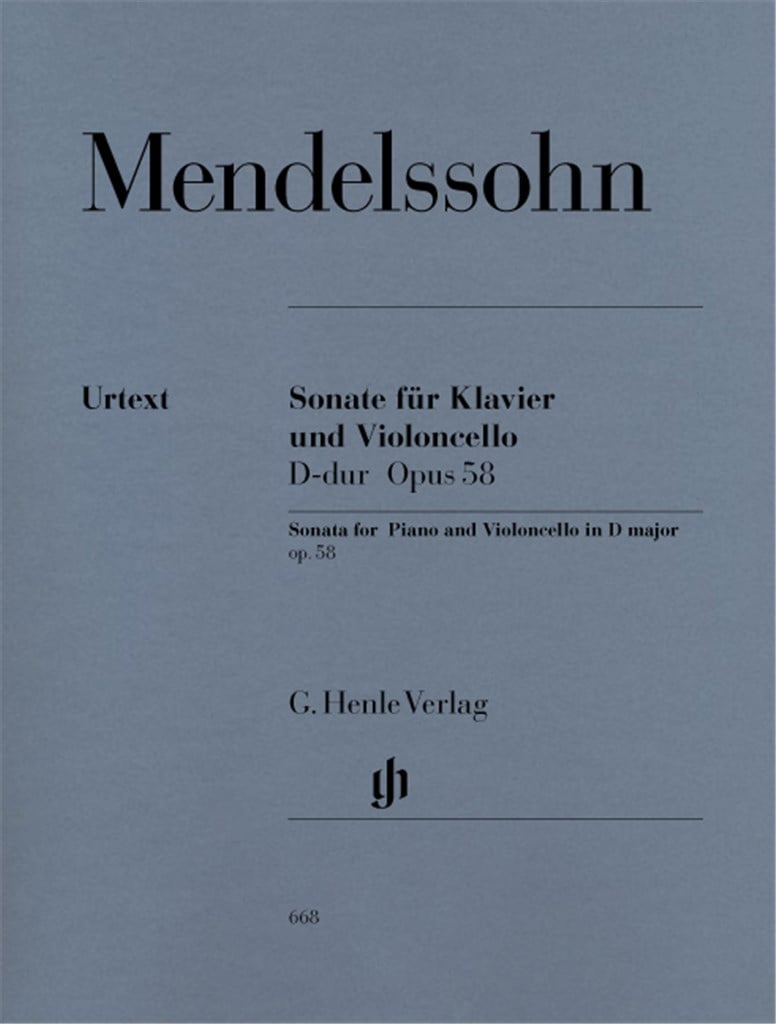 Sonate D-Dur Opus 58