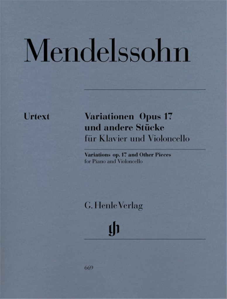 Variationen Opus 17 Und Andere Stücke