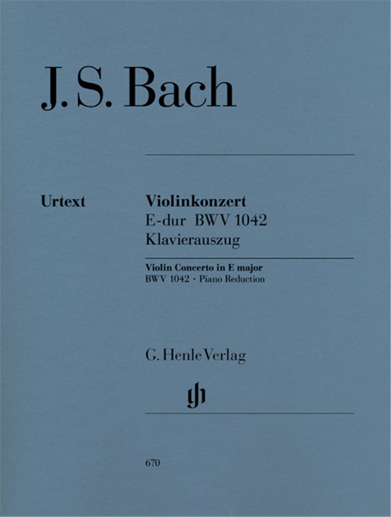 Concert E-Dur BWV1042
