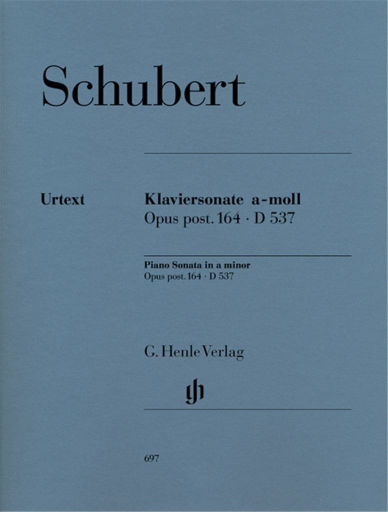 Sonate a-moll Op.Posth.164 D537