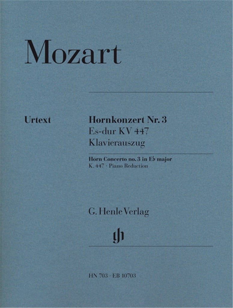 Concert 3 Es-Dur KV447