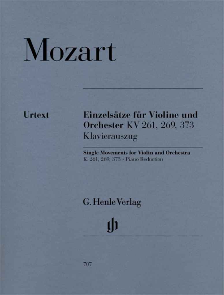 Einzelsätze KV261, 263 Und 373