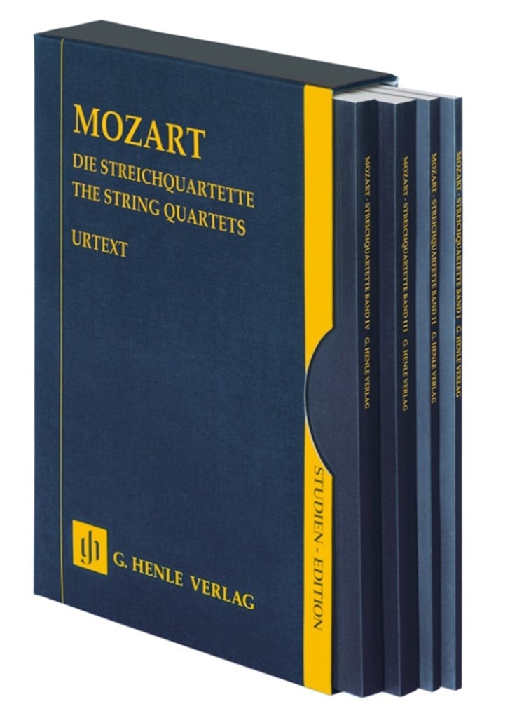 Die Streichquartette - Studien Edition