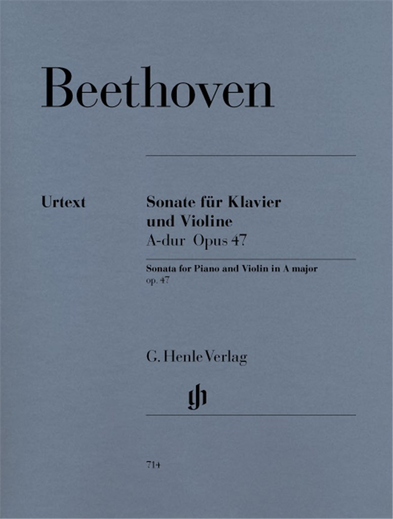 Sonate A-Dur Opus 47 ( Kreutzer )