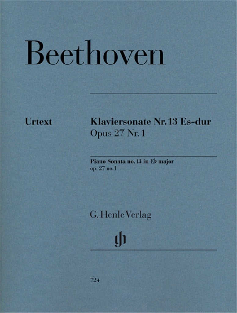 Sonate 13 Es-Dur Opus 27/1