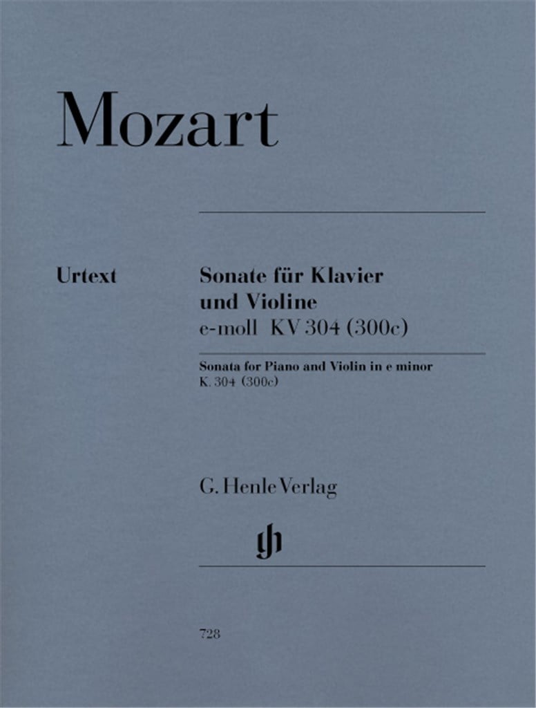 Sonate e-moll KV304