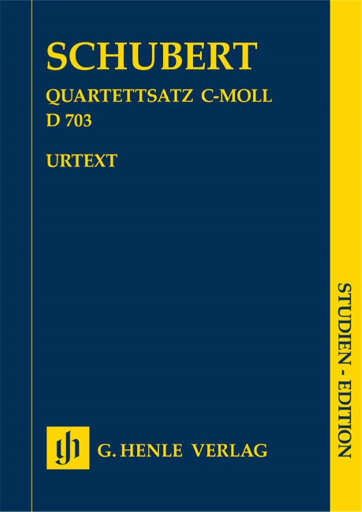 Quartet Movement in C Minor D 703