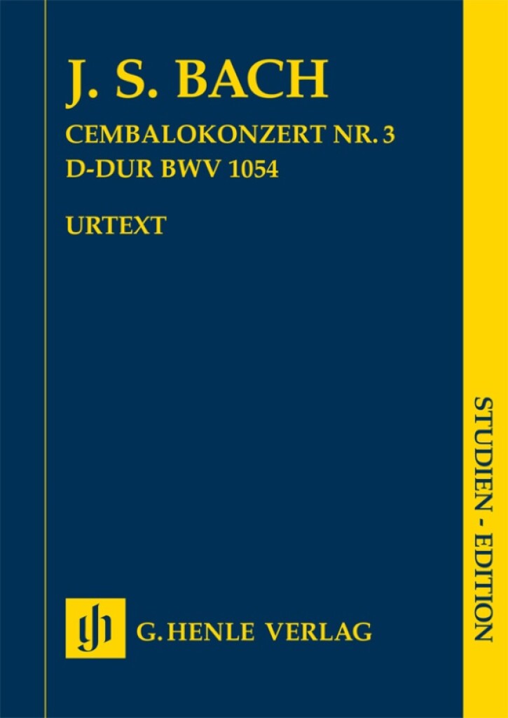 Cembalokonzert Nr. 3 D-Dur BWV 1054