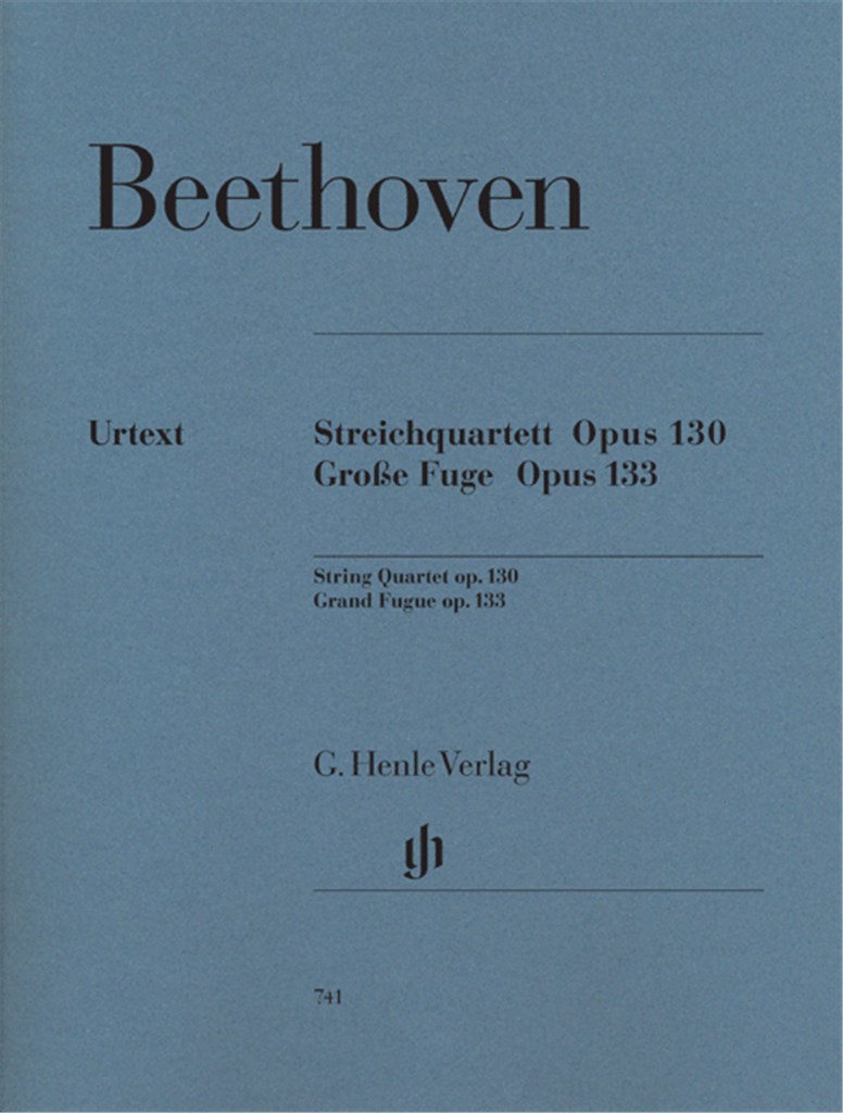 Streichquartett Bes-Dur Opus 130 Und Grosse Fuge