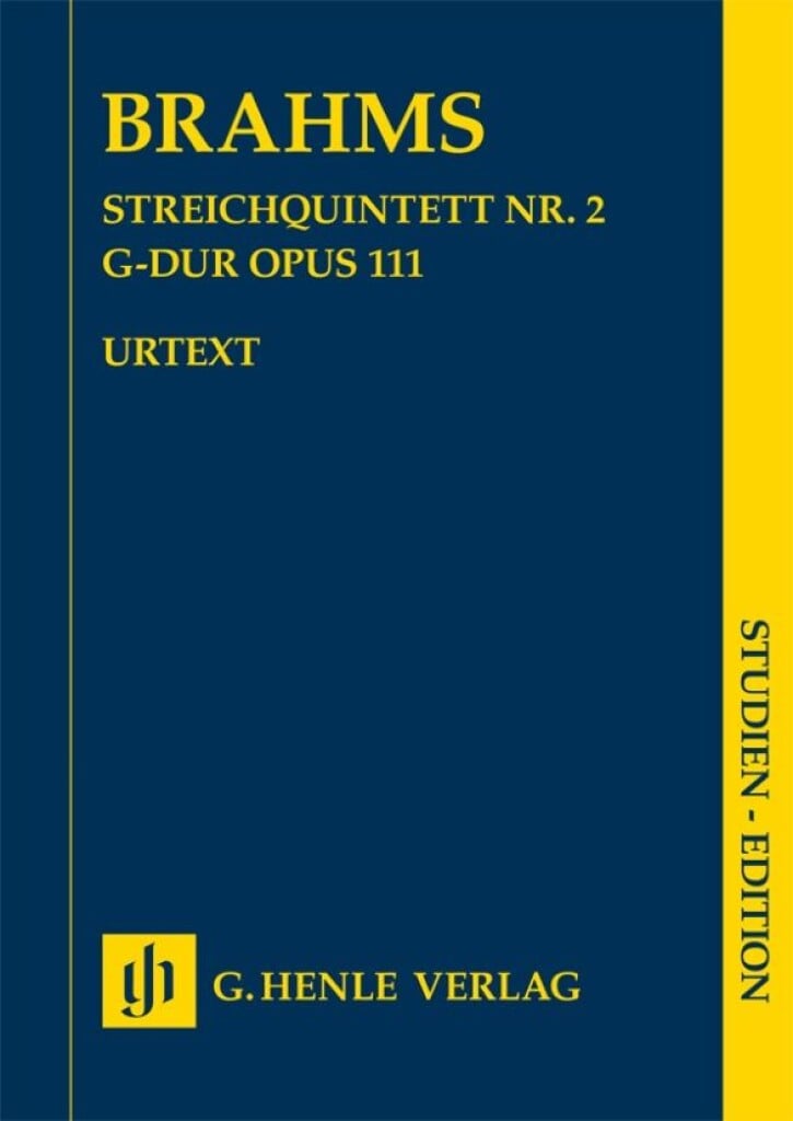 Streichquintett Nr. 2 G-dur Op. 111